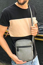 Versatile messenger shoulder bag with external pocket Mamakazala 8038240 photo №2