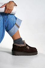Women's brown winter boots 4206242 photo №5