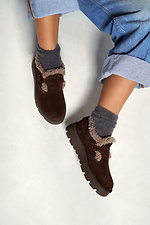 Women's brown winter boots 4206242 photo №6