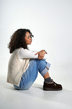 Women's brown winter boots 4206242 photo №8