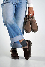 Women's brown winter boots 4206242 photo №9