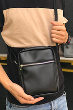 Універсальна сумка через плече месенджер з зовнішньою кишенею Mamakazala 8038242 фото №2