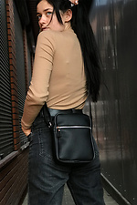 Versatile messenger shoulder bag with external pocket Mamakazala 8038242 photo №4