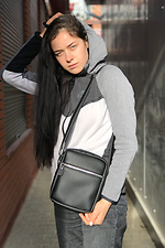 Versatile messenger shoulder bag with external pocket Mamakazala 8038242 photo №6
