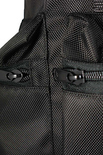 Czarny duży plecak podróżny Custom Wear 8025243 zdjęcie №4