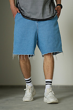 Oversized denim shorts OGONPUSHKA Padra OGONPUSHKA 8043243 photo №1