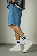 Oversized denim shorts OGONPUSHKA Padra OGONPUSHKA 8043243 photo №3