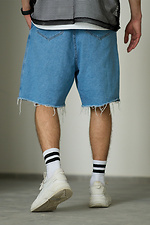 Oversized denim shorts OGONPUSHKA Padra OGONPUSHKA 8043243 photo №5