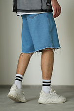 Oversized denim shorts OGONPUSHKA Padra OGONPUSHKA 8043243 photo №8