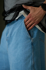 Oversized denim shorts OGONPUSHKA Padra OGONPUSHKA 8043243 photo №9