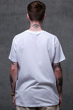 Men's Oversized T-Shirt With Print Without 1702 White Without 8049244 photo №5