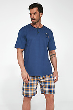 Bawełniana piżama męska z szortami na lato Cornette 2026245 zdjęcie №1