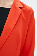 Классический оверсайз пиджак JAZZI оранжевого цвета Garne 3038245 фото №4