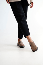 Women's brown suede shoes  4206245 photo №4