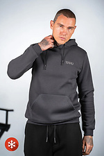 Warmer Fleece-Hoodie für Herren Basic 3 Graphite Teamv 8034246 Foto №3