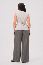 NADIN beige Weste. Garne 3044247 Foto №4