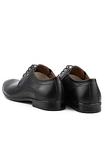 Классические черные туфли из натуральной кожи 8019248 фото №2