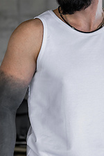 Herren Basic Tank Top Weiß Teamv 8034248 Foto №5