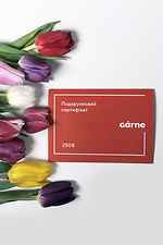 Gift certificate with a face value of 250 UAH. Garne 250 photo №1