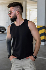 Men's Basic Tank Top Black Teamv 8034252 photo №3
