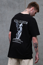 Übergroßes Herren-T-Shirt mit Aufdruck Without Dominion Schwarz Without 8049254 Foto №2