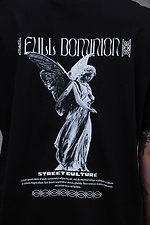 Übergroßes Herren-T-Shirt mit Aufdruck Without Dominion Schwarz Without 8049254 Foto №6