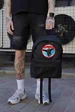 Freizeit-Schulrucksack für Jungen Without Compact mit Druck Drachenzähmen leicht gemacht Schwarz Without 8055254 Foto №2