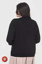Ciepła bluza z nadrukiem „Jestem Ukrainką” w kolorze czarnym Garne 9001256 zdjęcie №2