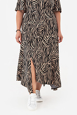 PRIDE Skirt Brown + Zebra Print Garne 3043257 photo №3
