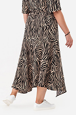 PRIDE Skirt Brown + Zebra Print Garne 3043257 photo №4