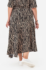 PRIDE Skirt Brown + Zebra Print Garne 3043257 photo №6