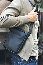 Versatile messenger shoulder bag with external pocket Mamakazala 8038257 photo №4