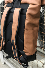 Large roll-top backpack with laptop pocket Mamakazala 8038259 photo №5