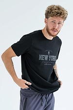 Herren-T-Shirt New York Schwarz Teamv 8034260 Foto №4