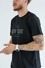 Herren-T-Shirt New York Schwarz Teamv 8034260 Foto №6