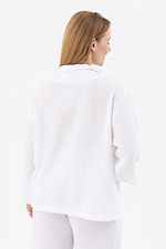 Домашня сорочка FLEUR біла Garne 3042262 фото №8