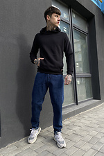 Black BART hoodie with front pocket GEN 8000262 photo №3