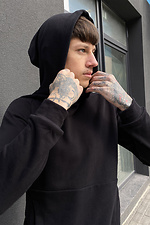 Black BART hoodie with front pocket GEN 8000262 photo №7