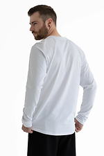 Men's Long Sleeve T-shirt Long Slive White Teamv 8034263 photo №2