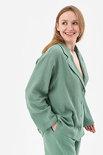 Домашня сорочка FLEUR зелена Garne 3042264 фото №6