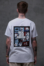 Men's Oversized T-Shirt With Print Without Rick and Morty White Without 8049264 photo №2