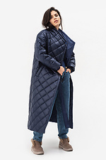 Пальто GILENA темно-синє Garne 3041267 фото №2