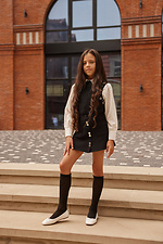 Children's black translucent knee socks M-SOCKS 2040268 photo №3
