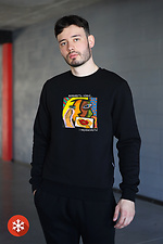 Isoliertes Sweatshirt für Herren ROBERT „Die Sanften werden überleben... und gewinnen!“ A. Permjakow Garne 9001269 Foto №1