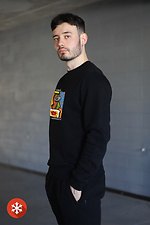 Isoliertes Sweatshirt für Herren ROBERT „Die Sanften werden überleben... und gewinnen!“ A. Permjakow Garne 9001269 Foto №2
