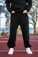 Men's warm oversized suit Franky 3 Black Teamv 8034270 photo №7