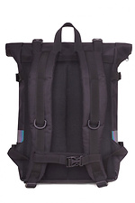 Black roll-top backpack with laptop pocket GARD 8011273 photo №4
