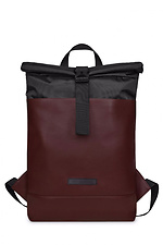 Бордовый рюкзак ролл-топ с карманом для ноутбука GARD 8011275 фото №1