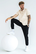 Men's polo T-shirt plain Polo Sand Teamv 8034275 photo №4