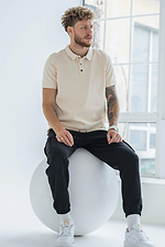 Men's polo T-shirt plain Polo Sand Teamv 8034275 photo №5
